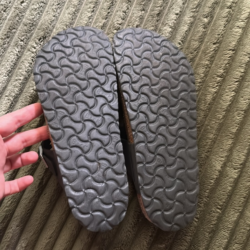 Birkenstock Gizeh Black Braided Sandals - Picture 7 of 7